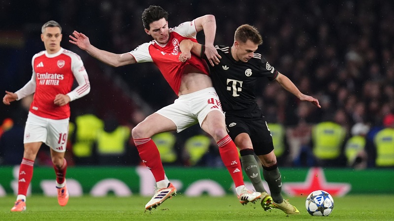 Declan Rice làm chủ tuyến giữa đầy sức mạnh
