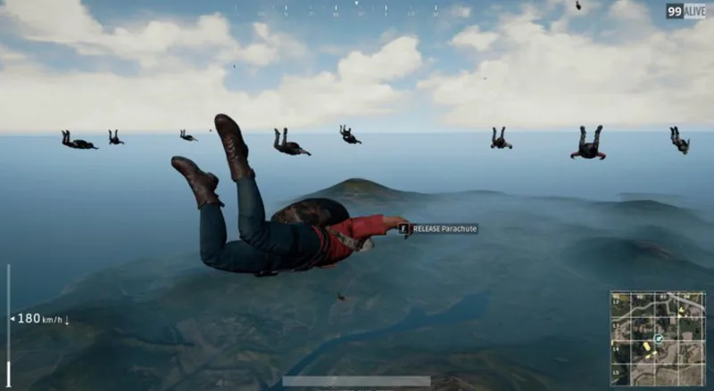 PUBG là game battle royale, nơi người chơi chiến đấu để trở thành người hoặc đội sống sót cuối cùng.
