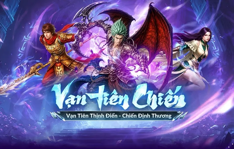 Thế giới tu chân huyền ảo và hoành tráng trong tựa game Vạn Tiên Chiến.
